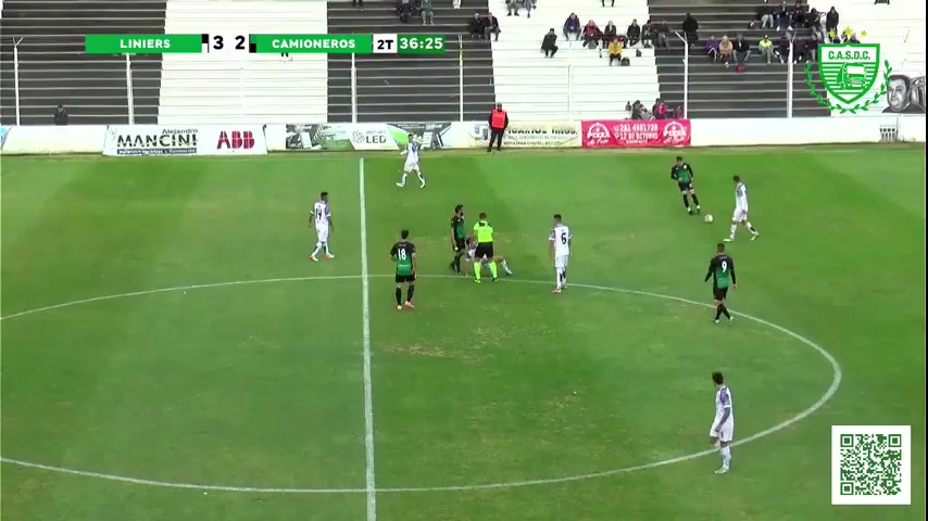 Torneo A Liniers Bahia Blanca Vs Deportivo Camioneros Braian Chávez Goal in 82 min, Score 3:3