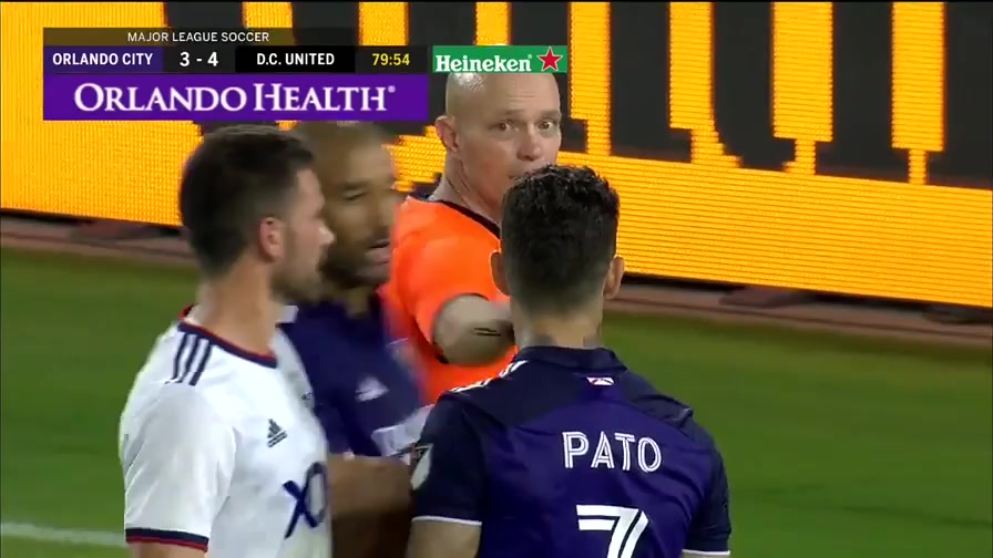 MLS Orlando City Vs DC United 80 ทำประตู  ประตู, ทำคะแนน 3:4