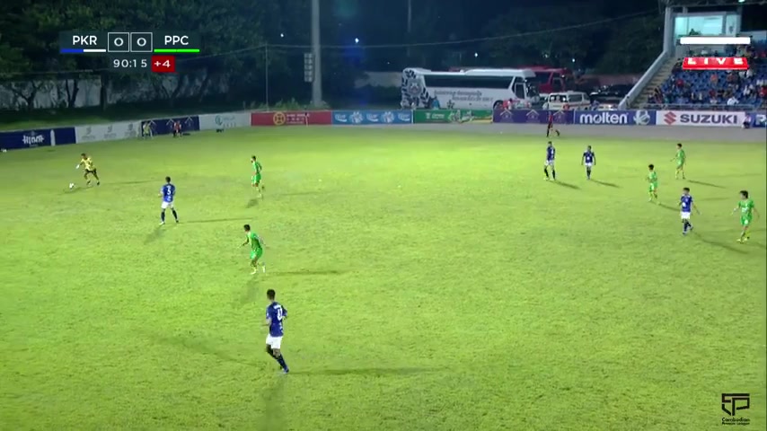 KH SL Svay Rieng FC Vs Phnom Penh FC 90 ทำประตู  ประตู, ทำคะแนน 1:0