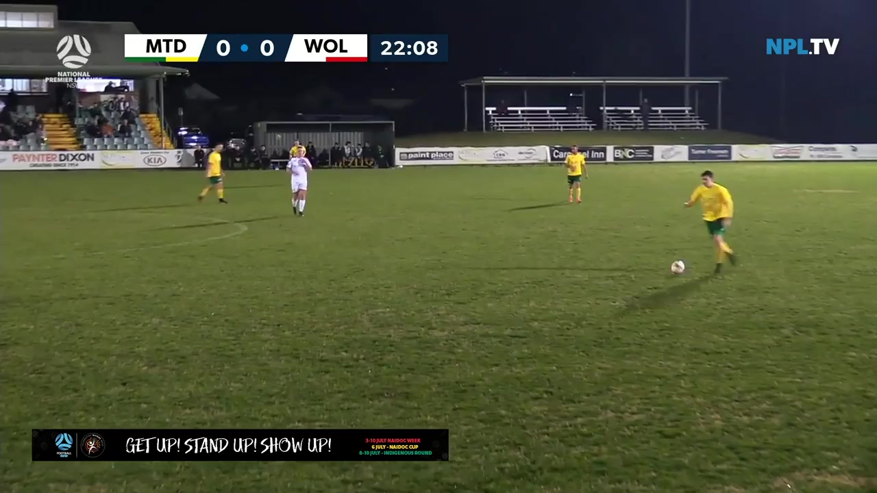 AUS NSW Mt Druitt Town Rangers FC Vs Wollongong Wolves 23 phút Vào, ghi bàn 1:0