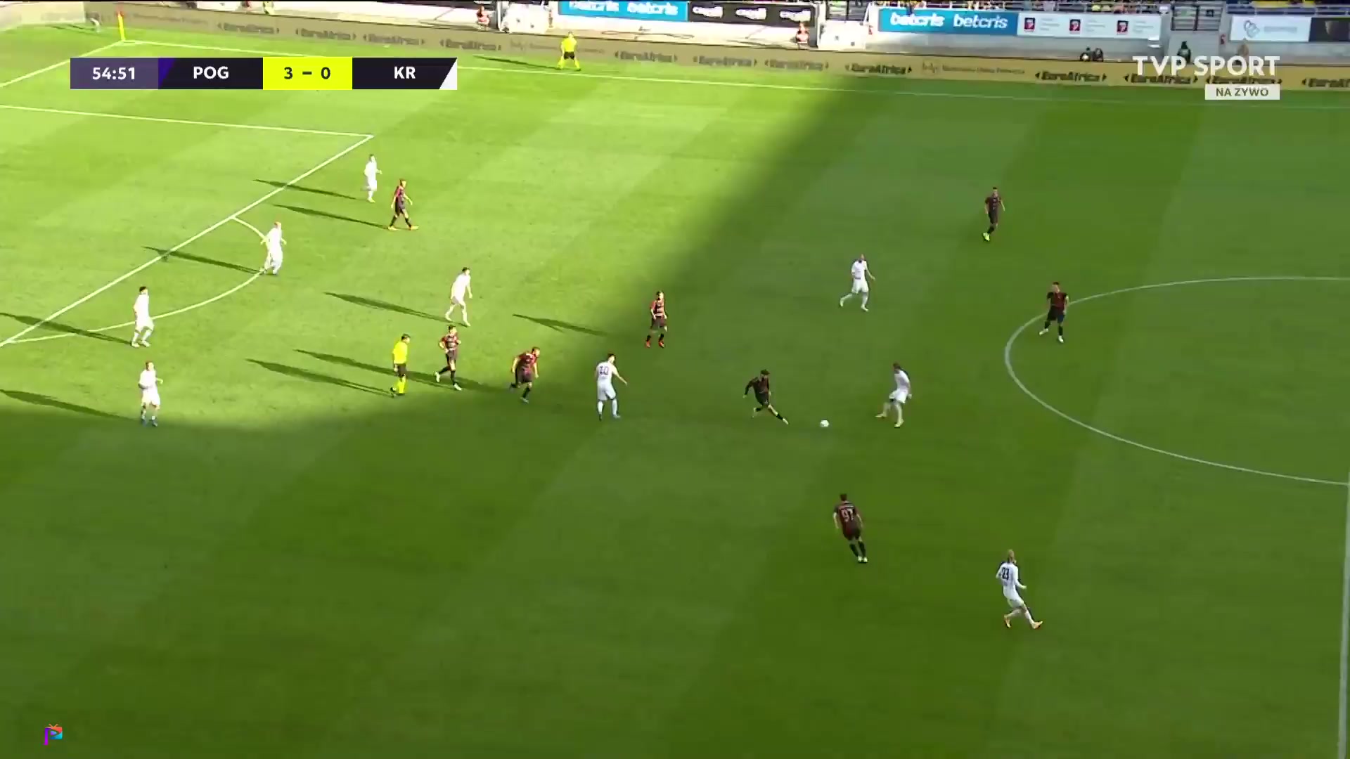 UEFA ECL Pogon Szczecin Vs KR Reykjavik  Goal in 57 min, Score 4:0