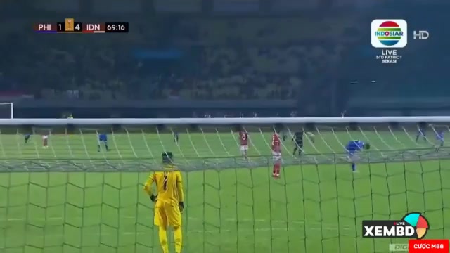 AFF U19 Philippines U19 Vs Indonesia U19 71 phút Vào, ghi bàn 1:5