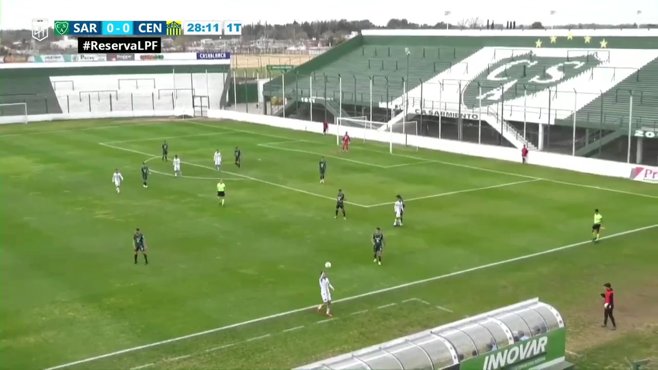 AR L（R） Sarmiento Junin Reserve Vs Rosario Central Reserves 29 phút Vào, ghi bàn 0:1