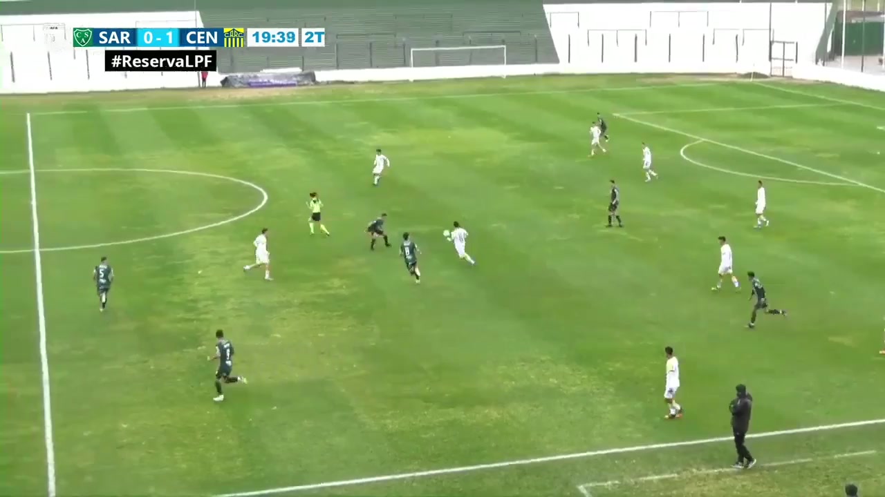 AR L（R） Sarmiento Junin Reserve Vs Rosario Central Reserves 65 phút Vào, ghi bàn 1:1