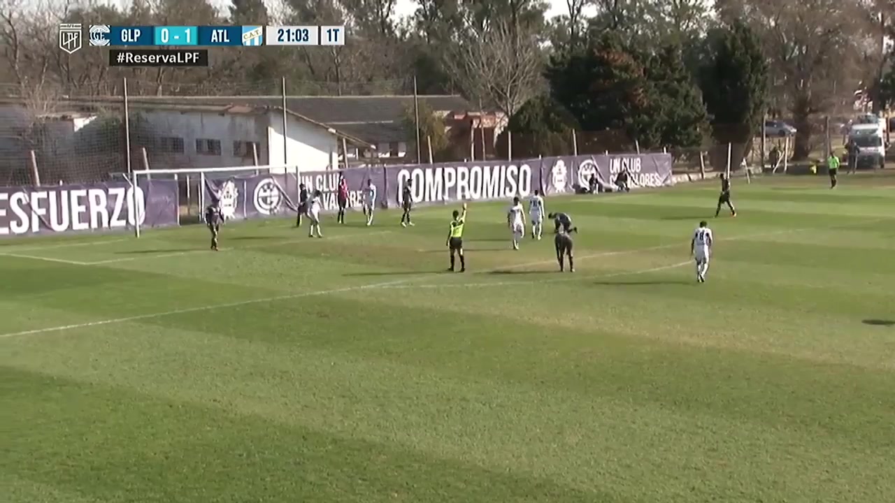 AR L（R） Gimnasia LP Reserves Vs Atletico Tucuman Reserve 25 phút Vào, ghi bàn 1:1