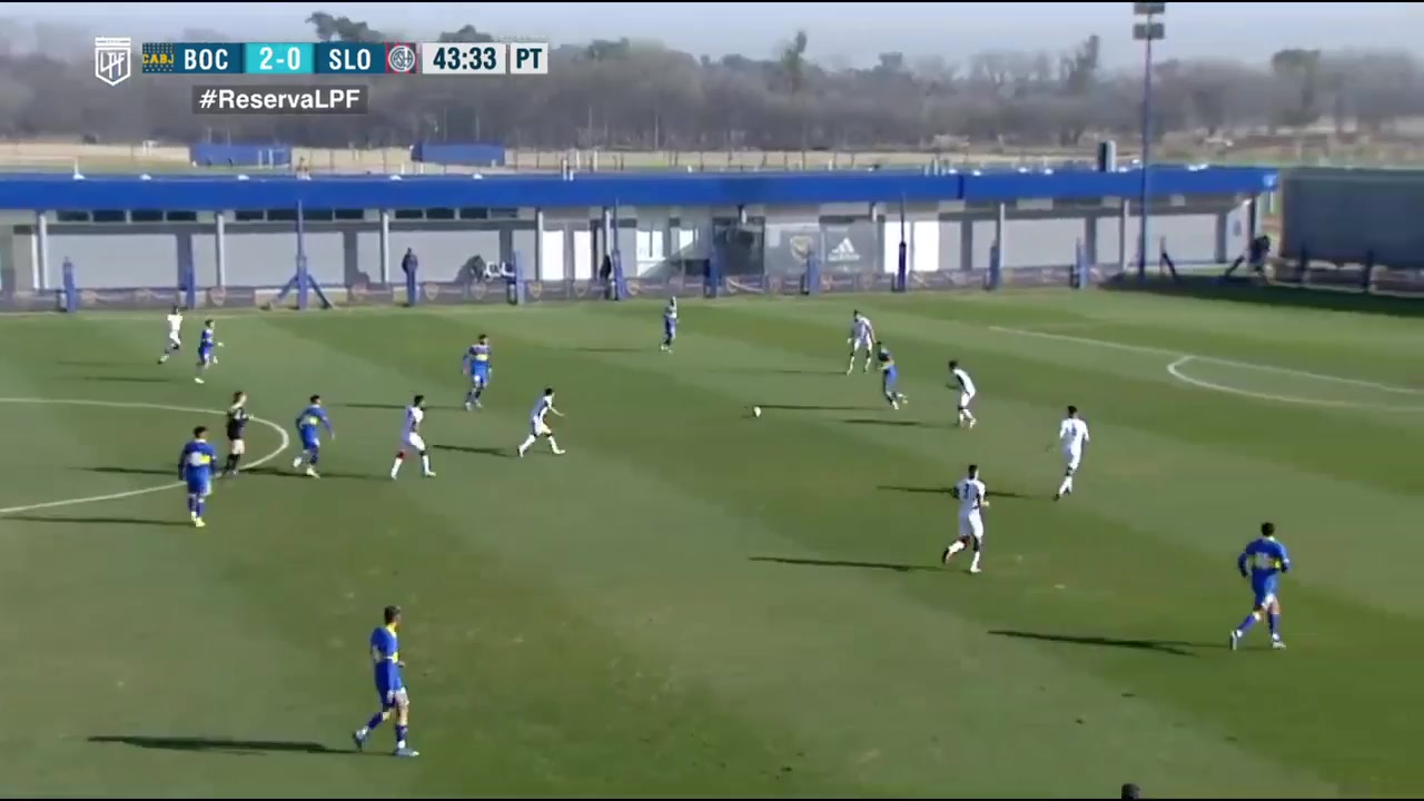 AR L（R） Boca Juniors Reserve Vs San Lorenzo Reserves 43 phút Vào, ghi bàn 3:0