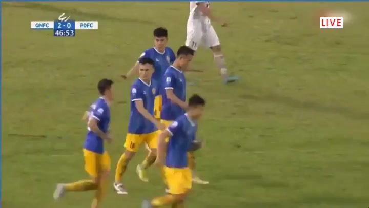 1248 Quang Nam Vs TTBD Phu Dong 47 skor gol , skor 2:0