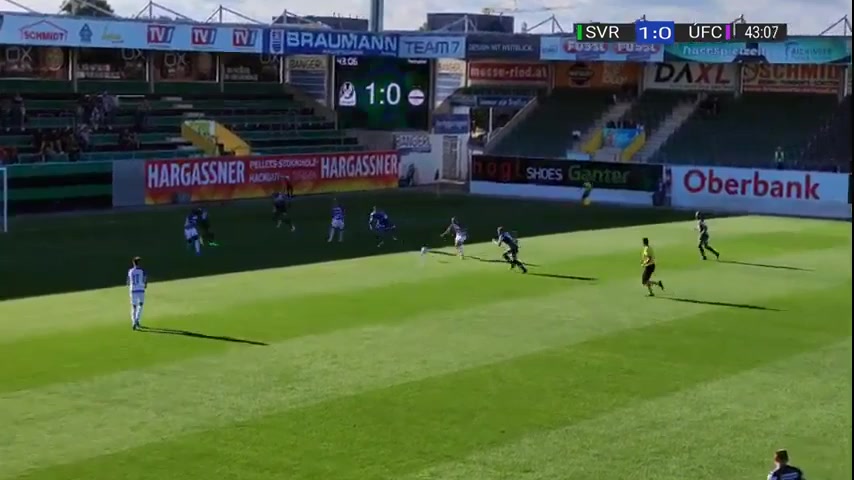 INT CF SV Ried Vs Ujpesti 44 phút Vào, ghi bàn 1:1