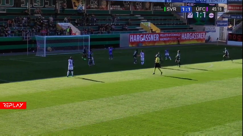 INT CF SV Ried Vs Ujpesti 45+ phút Vào, ghi bàn 1:2