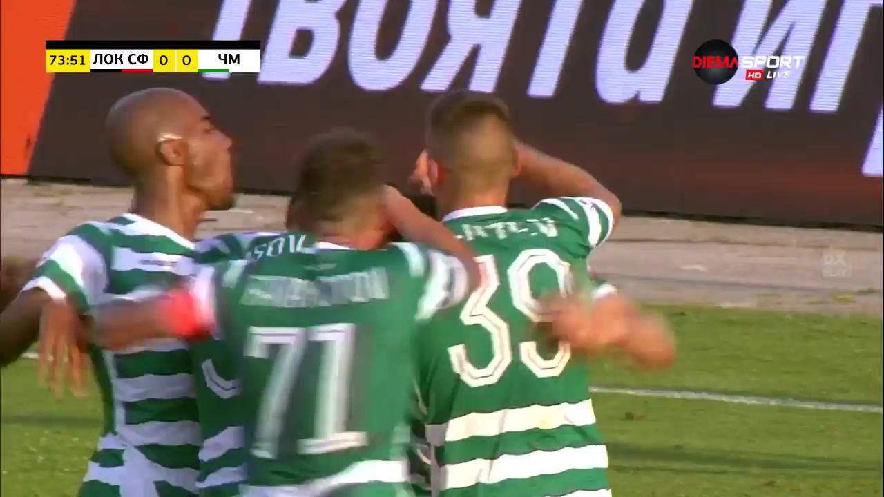 BUL D1 Lokomotiv Sofia Vs Cherno More Varna 74 phút Viktor PopovVào, ghi bàn 0:1