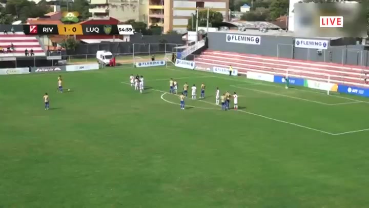 PAR D2 River Plate (PAR) Vs Sportivo Luqueno 56 phút Pablo MezaVào, ghi bàn 1:1