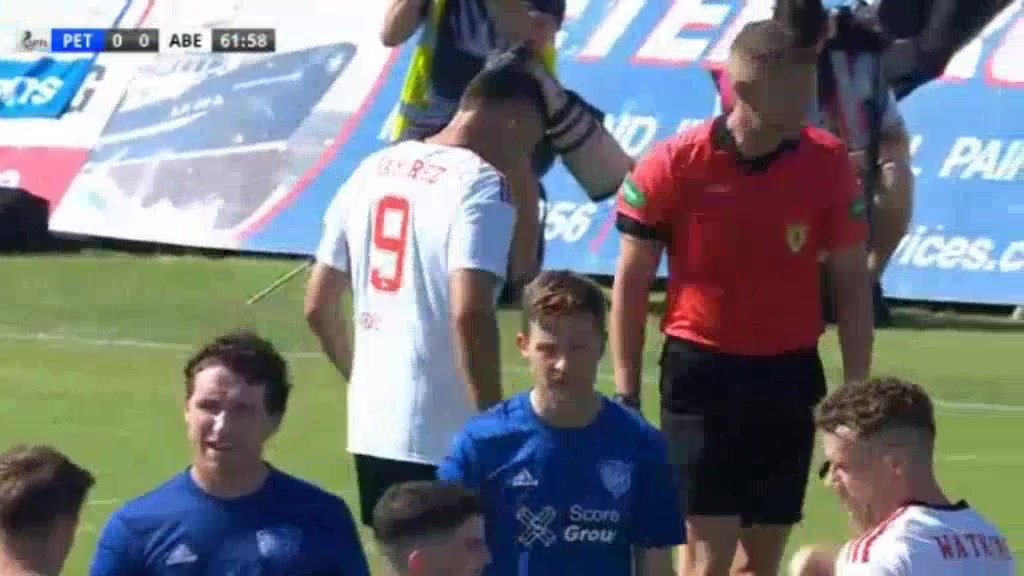 SCO LC Peterhead Vs Aberdeen 63 phút Christian RamirezVào, ghi bàn 0:1