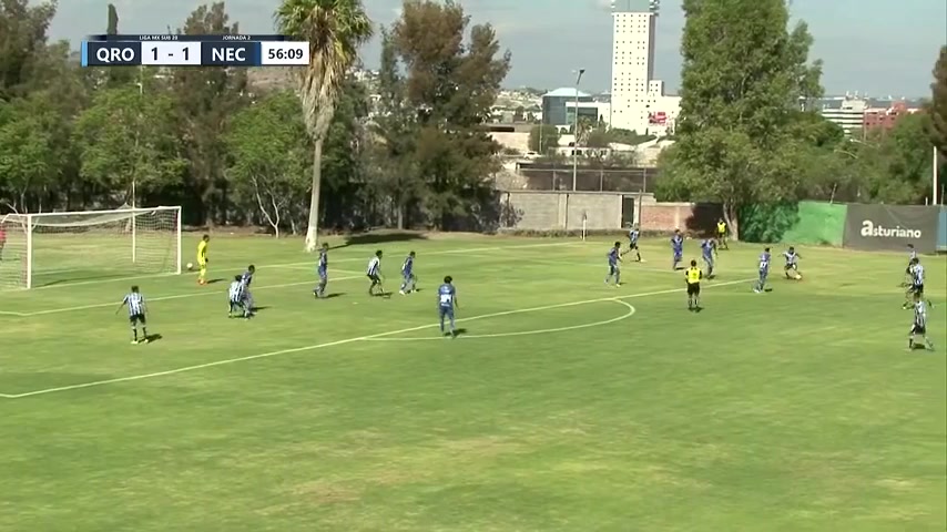 MEX U20 Queretaro U20 Vs Necaxa U20 58 phút Vào, ghi bàn 1:2