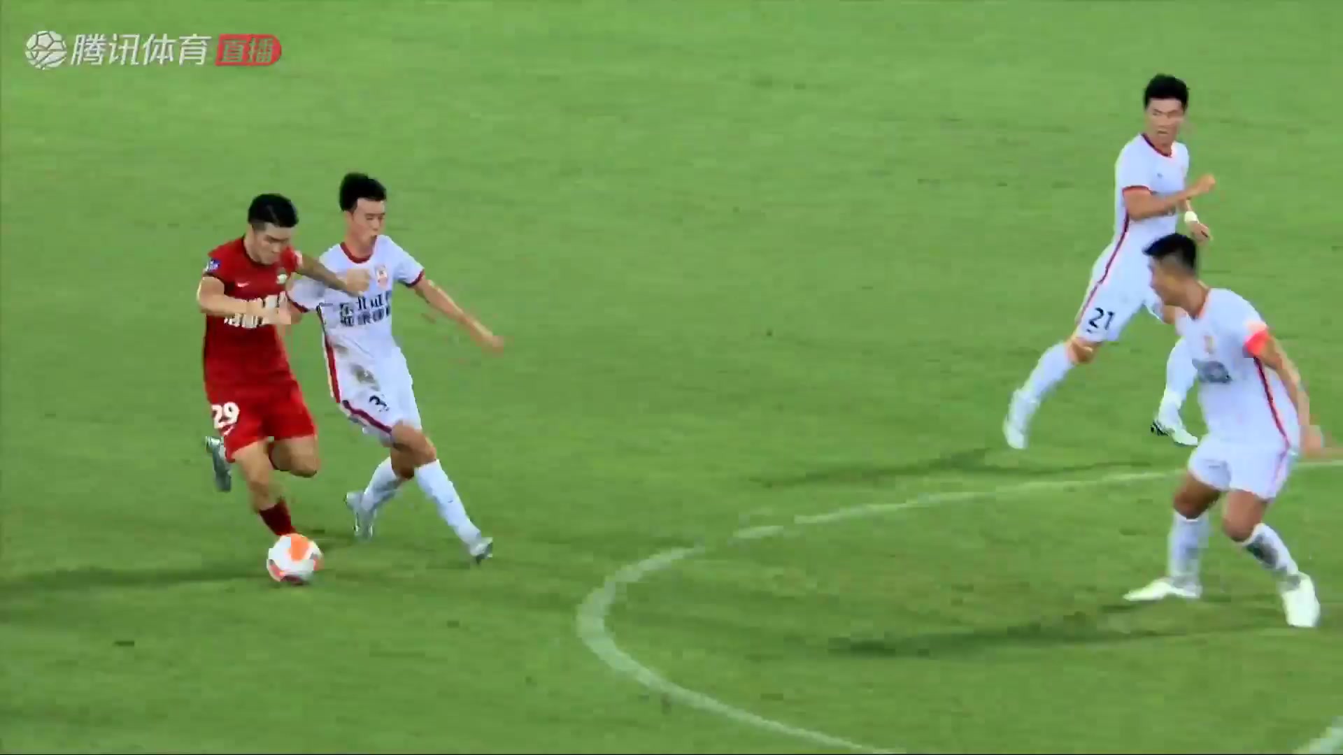 CHA CSL Henan Songshan Longmen Vs Changchun Yatai  Goal in 45+ min, Score 3:1