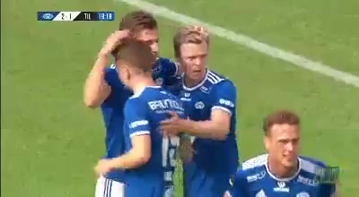 NOR D1 Molde Vs Tromso IL 19 ทำประตู Kristoffer Haugen ประตู, ทำคะแนน 2:1