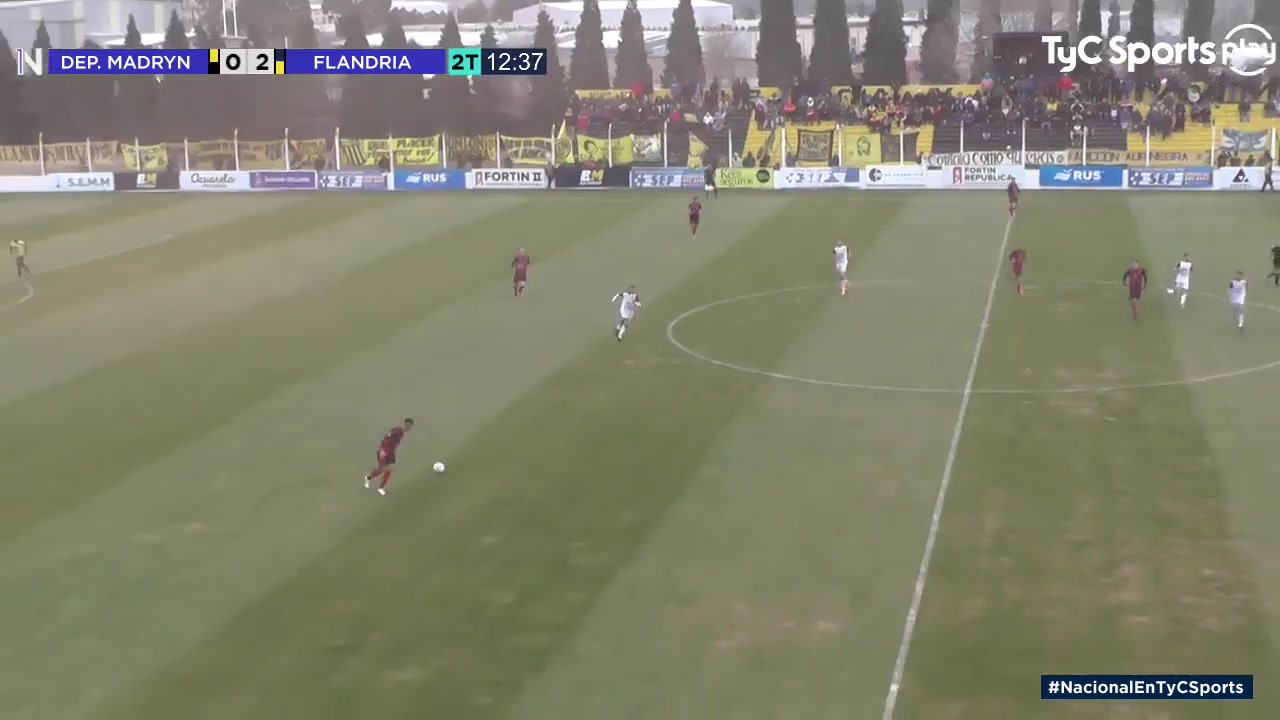 ARG D2 Deportivo Madryn Vs Flandria 58 phút Rodrigo CastilloVào, ghi bàn 1:2