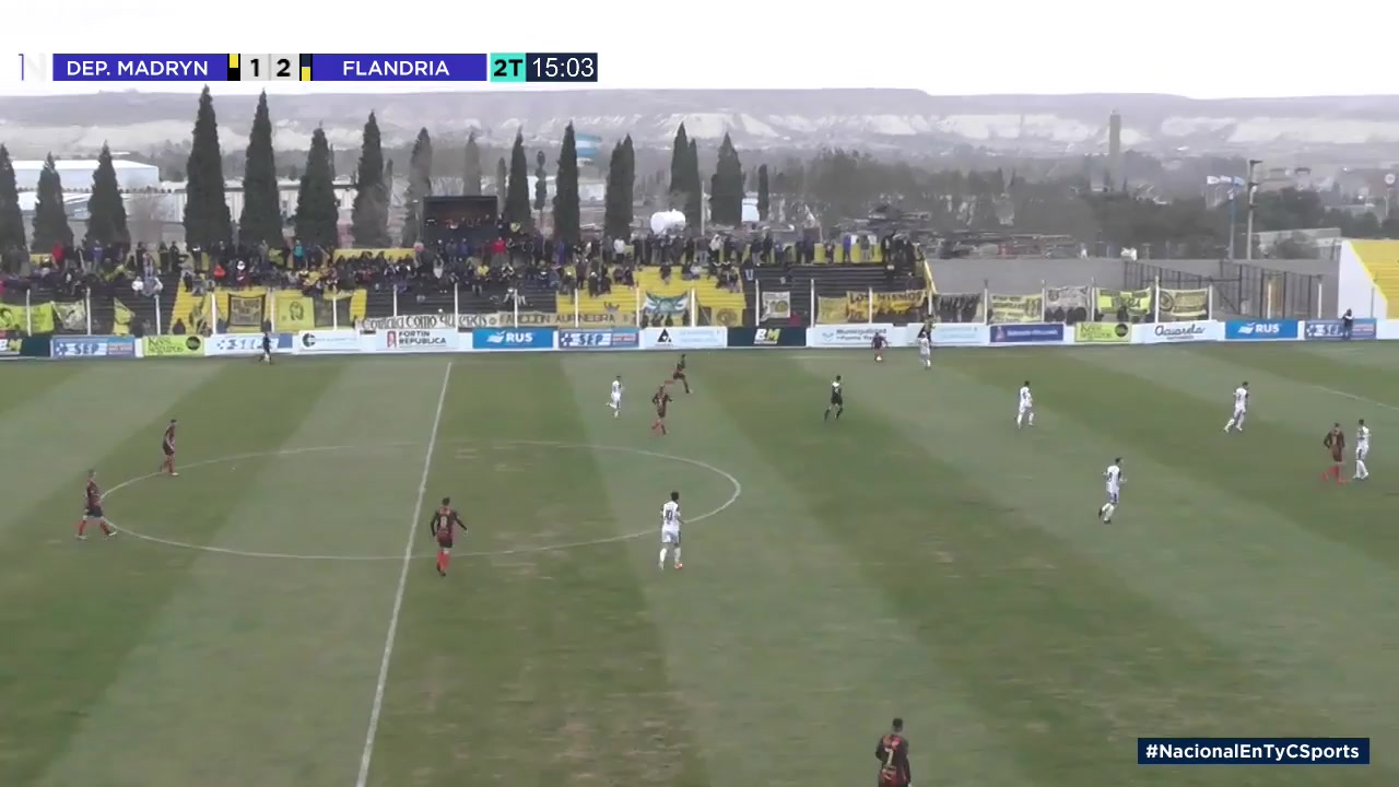 ARG D2 Deportivo Madryn Vs Flandria 60 phút Hugo Luciano GonzVào, ghi bàn 2:2