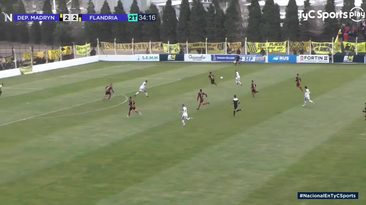 ARG D2 Deportivo Madryn Vs Flandria 80 phút Rodrigo CastilloVào, ghi bàn 3:2