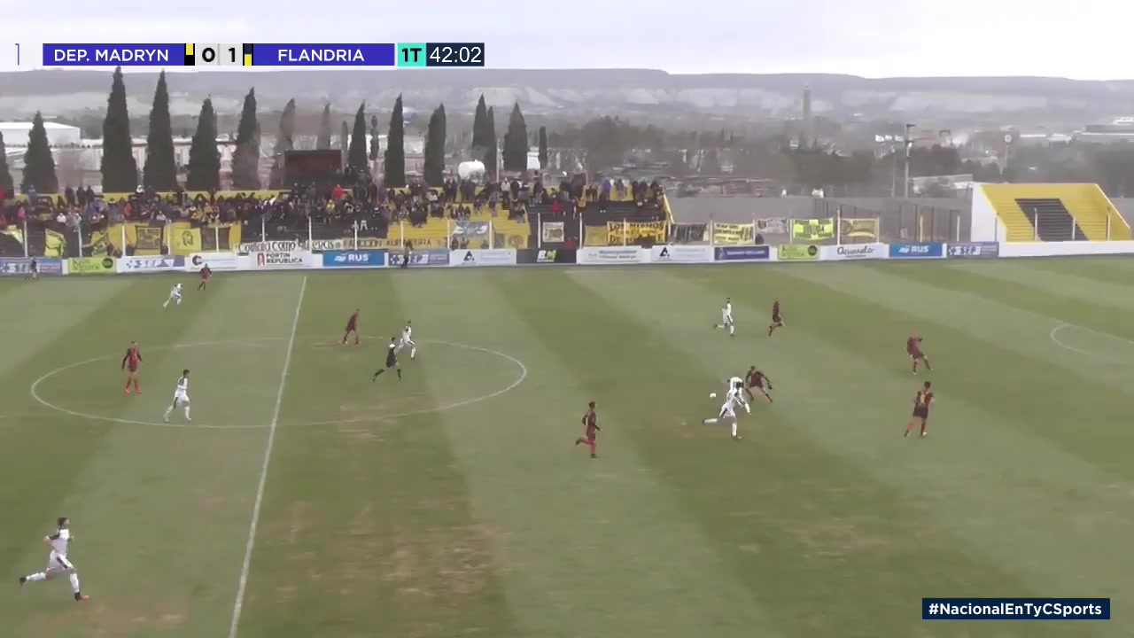 ARG D2 Deportivo Madryn Vs Flandria 42 phút Alejandro AltunaVào, ghi bàn 0:2