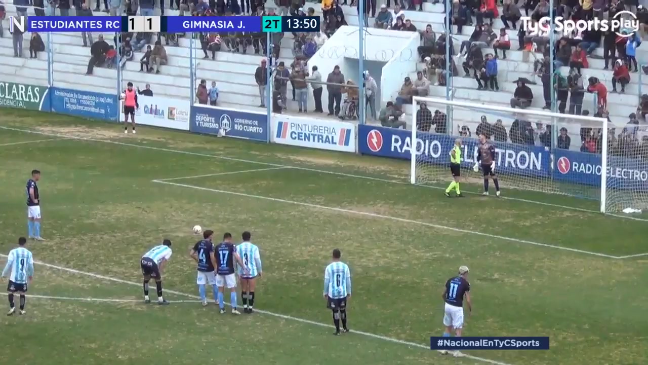 ARG D2 Estudiantes Rio Cuarto Vs Gimnasia Jujuy 60 phút Luis Alberto SilbaVào, ghi bàn 2:1