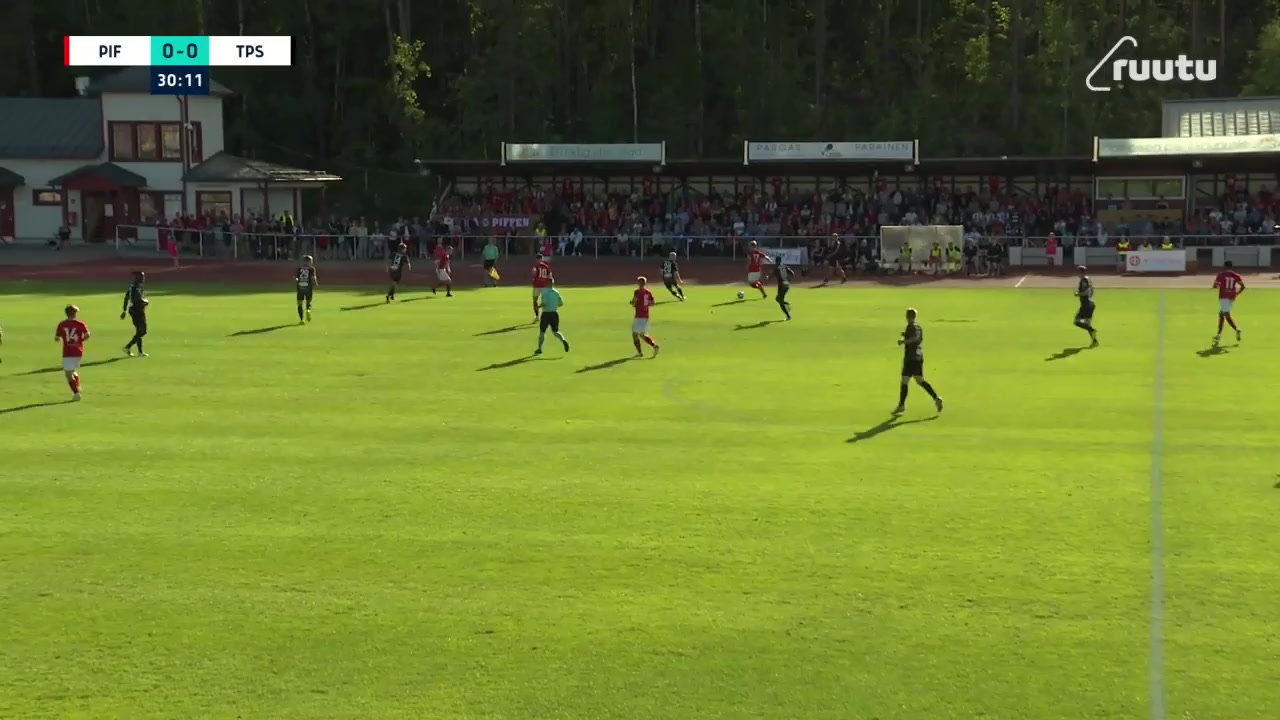 FIN D2 PIF Parainen Vs TPS Turku 31 phút Linus RonnbergVào, ghi bàn 0:1