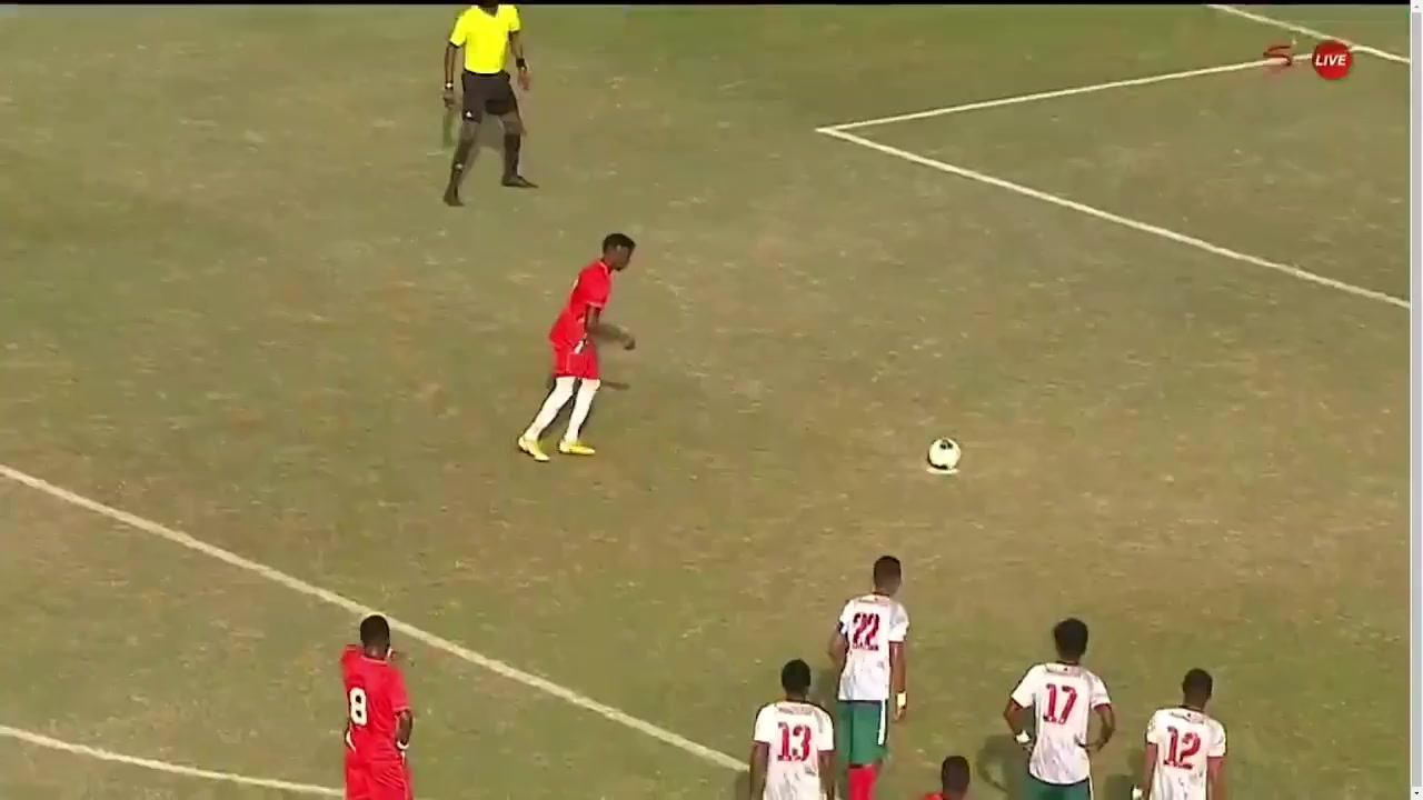 SACC Madagascar Vs Namibia  Goal in 52 min, Score 0:1