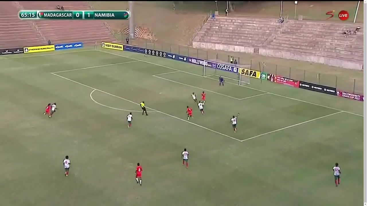 SACC Madagascar Vs Namibia  Goal in 66 min, Score 0:2