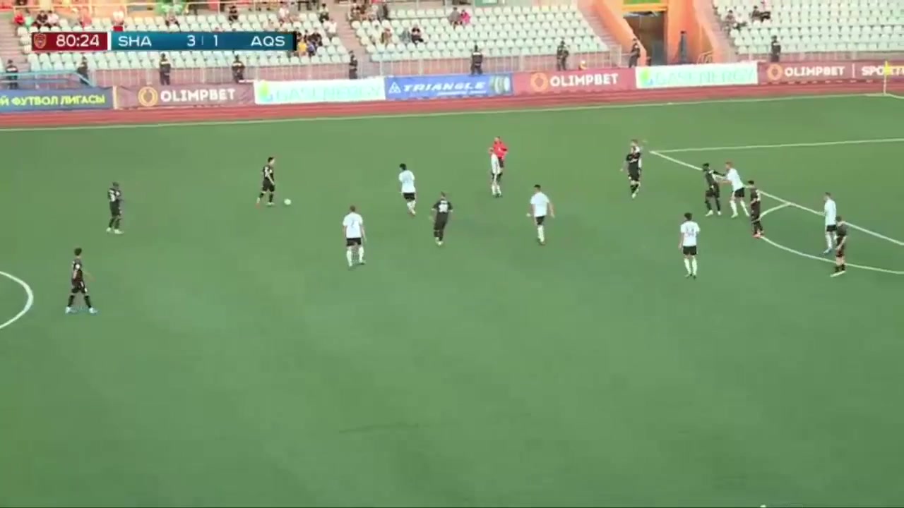 KAZ PR FC Shakhtyor Karagandy Vs FK Aksu  Goal in 82 min, Score 3:2