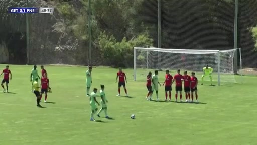 INT CF Getafe Vs Preston North End Gaston Alvarez Goal in 50 min, Score 1:1