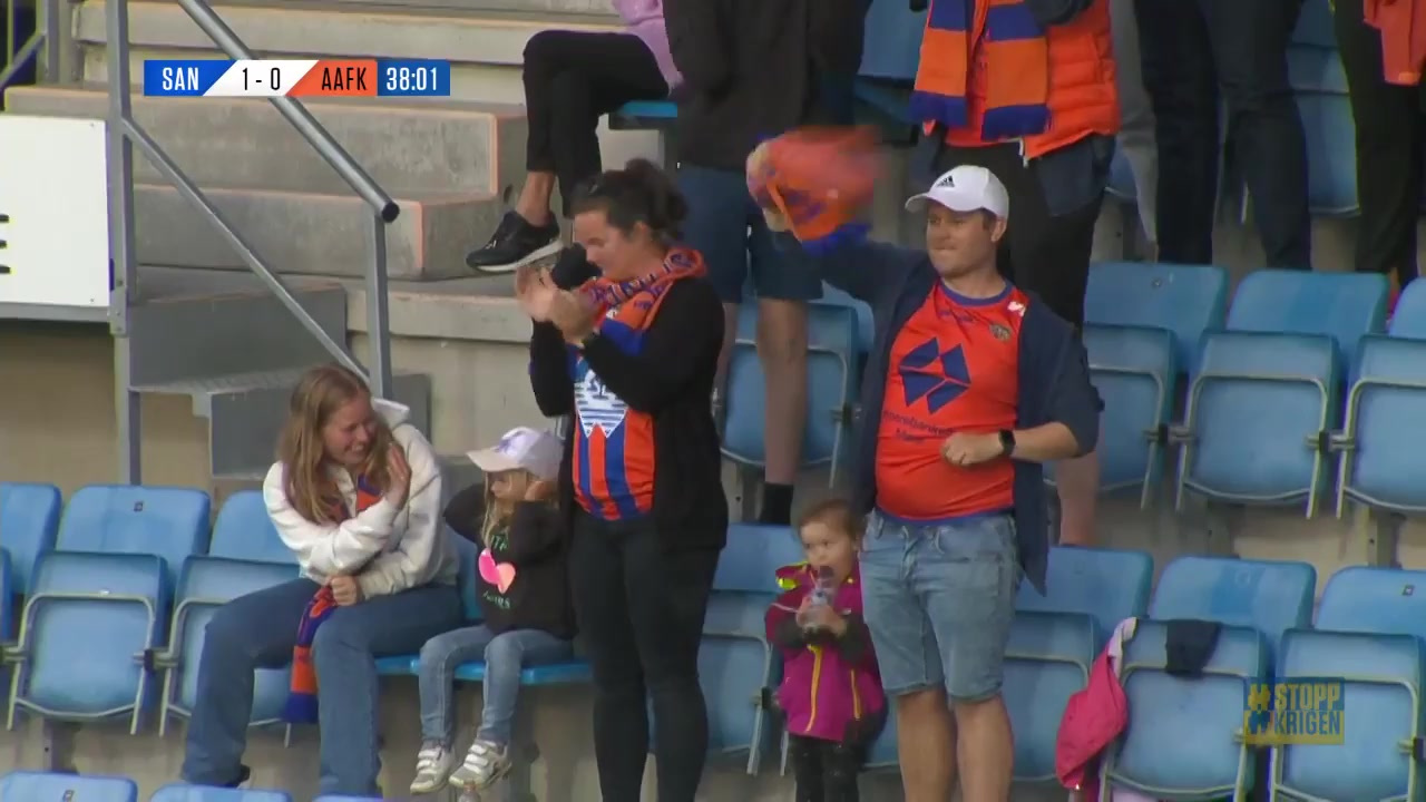 22 Sandefjord Vs Aalesund FK 37 skor gol , skor 1:1