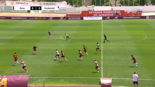 INT CF AS Roma Vs Sunderland A.F.C 75 phút Vào, ghi bàn 1:0