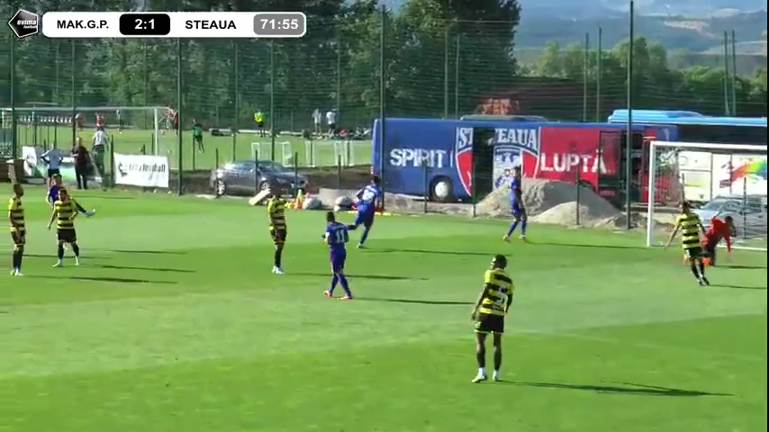 INT CF FK Makedonija Gjorce Petrov Vs FC Steaua Bucuresti 71 phút Vào, ghi bàn 2:2