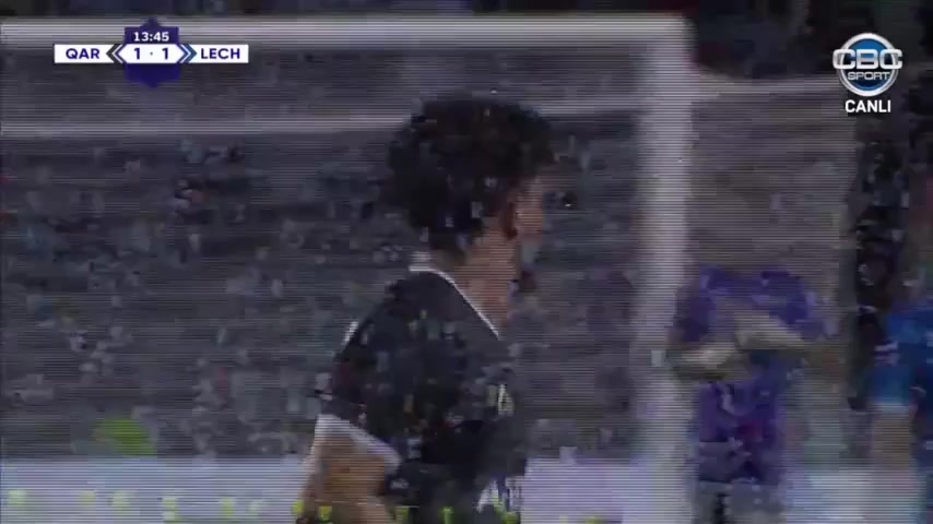 UEFA CL Qarabag Vs Lech Poznan 12 phút Kady Iuri Borges MalinowskiVào, ghi bàn 1:1