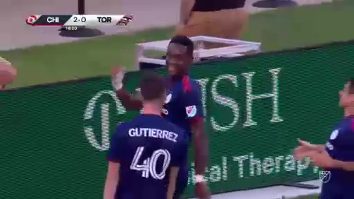 MLS Chicago Fire Vs Toronto FC Jhon Durán Goal in 15 min, Score 2:0
