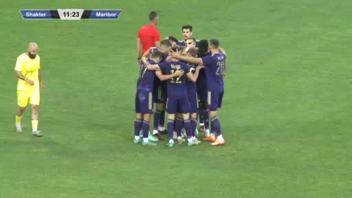 UEFA CL Shakhter Soligorsk Vs Maribor 11 phút Roko BaturinaVào, ghi bàn 0:1