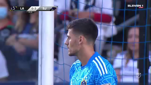 MLS LA Galaxy Vs San Jose Earthquakes Marcos Johan Lopez Lanfranco Goal in 39 min, Score 0:3