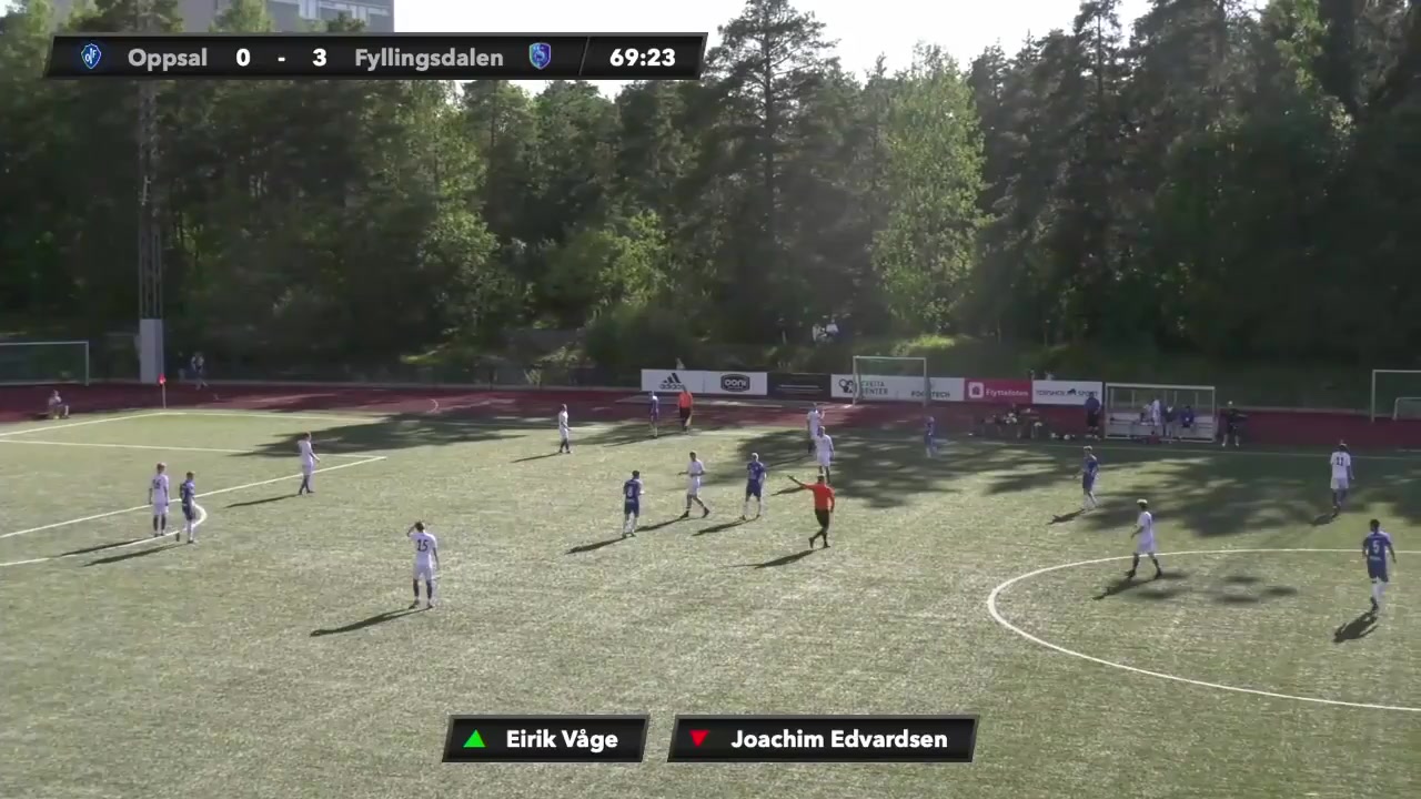 NOR D3 Oppsal Vs Fyllingsdalen Edvard Khachatrjan Goal in 71 min, Score 1:3