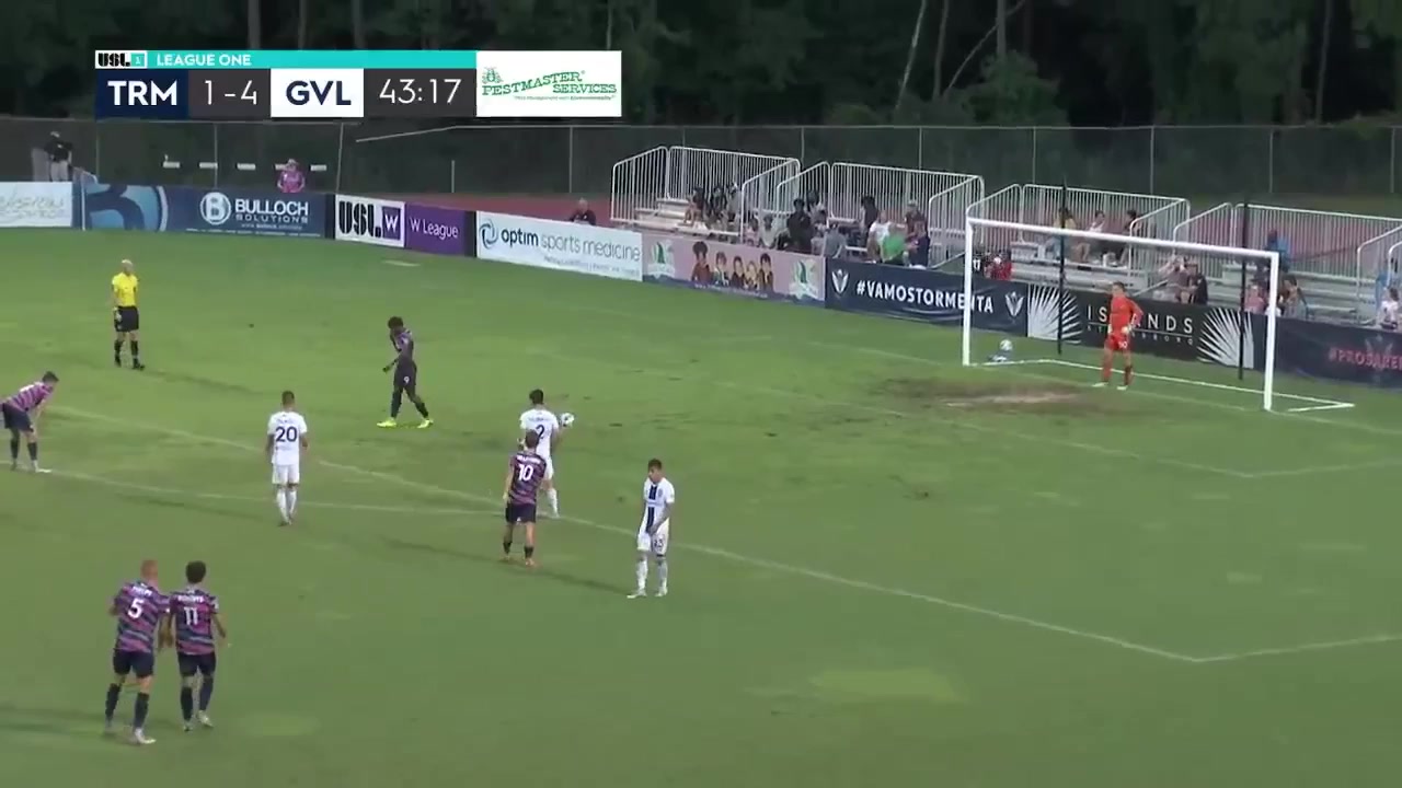 APSL Tormenta FC Vs Greenville Triumph 42 phút Vào, ghi bàn 2:4