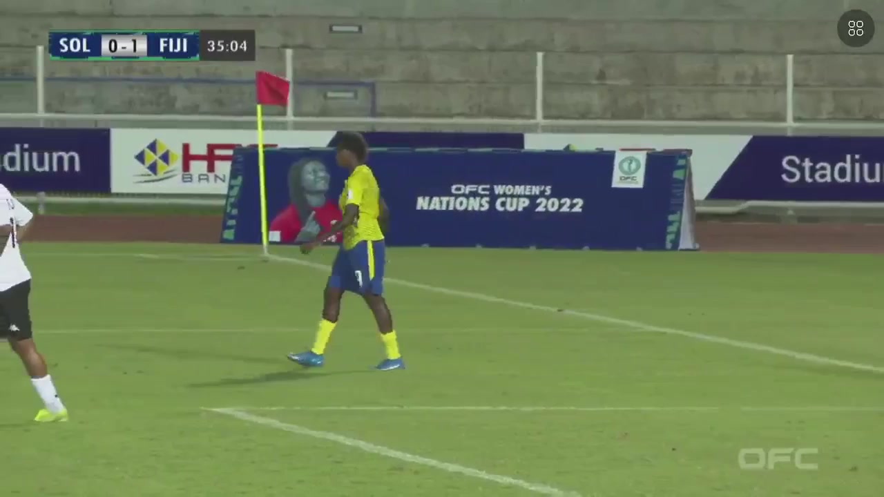  OFC NCW Solomon Islands (w) Vs Fiji (w) Ileen Pegi Goal in 35 min, Score 1:1