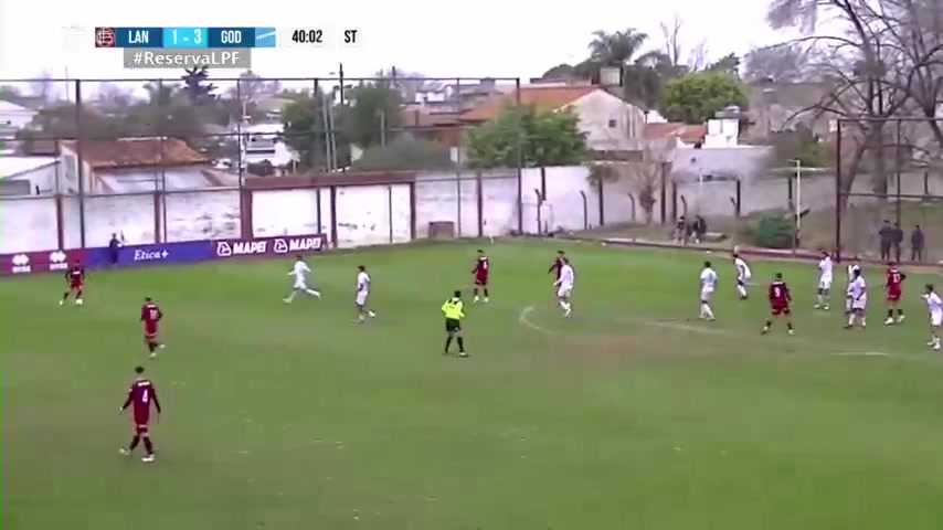 AR L（R） Lanus Reserves Vs Godoy Cruz Reserves 86 phút Vào, ghi bàn 2:3