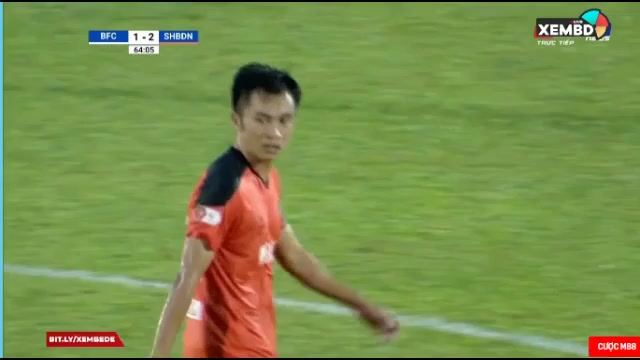 766 Becamex Binh Duong Vs SHB Da Nang 65 skor gol Pham Nguyen Sa, skor 1:2