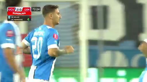 ROM D1 CS Universitatea Craiova Vs Sepsi OSK Sfantul Gheorghe Vitalie Damascan Goal in 74 min, Score 2:1