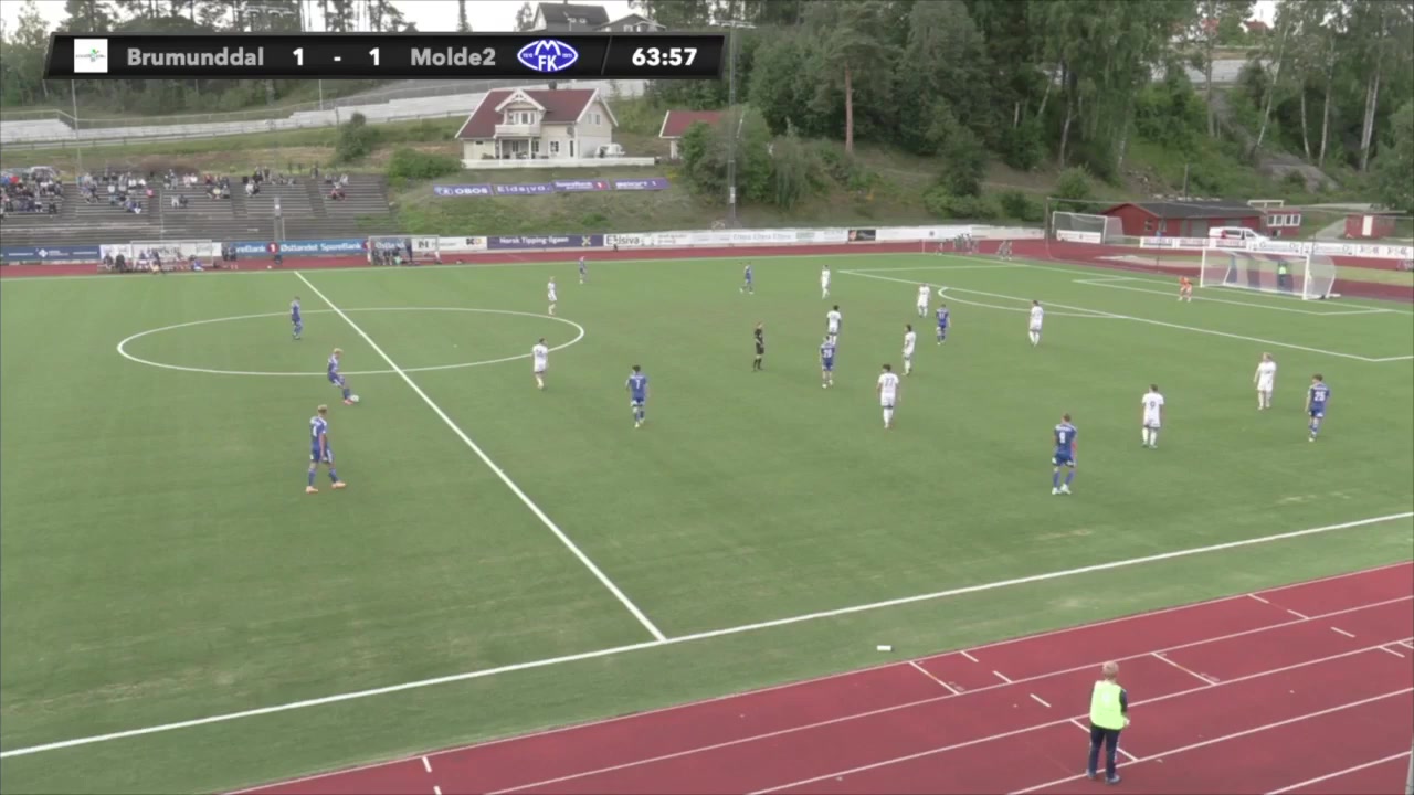 NOR D3 Brumunddal Vs Molde B 65 phút Vào, ghi bàn 2:1