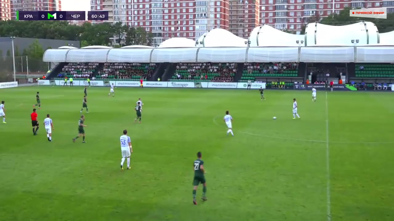 RUS YthC FK Krasnodar Youth Vs Chertanovo Moscow Youth  Goal in 62 min, Score 0:1