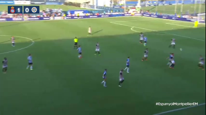 INT CF RCD Espanyol Vs Montpellier 84 phút Vào, ghi bàn 2:0