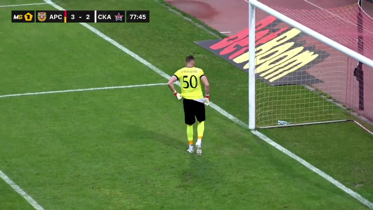 235 Arsenal Tula Vs SKA Khabarovsk 78 skor gol Kirill Panchenko, skor 3:2