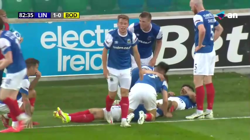 UEFA CL Linfield FC Vs Bodo Glimt 85 phút Vào, ghi bàn 1:0