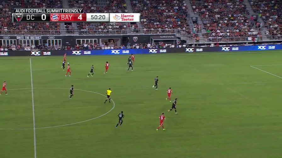 Flor Cup DC United Vs Bayern Munchen 51 phút Vào, ghi bàn 0:5