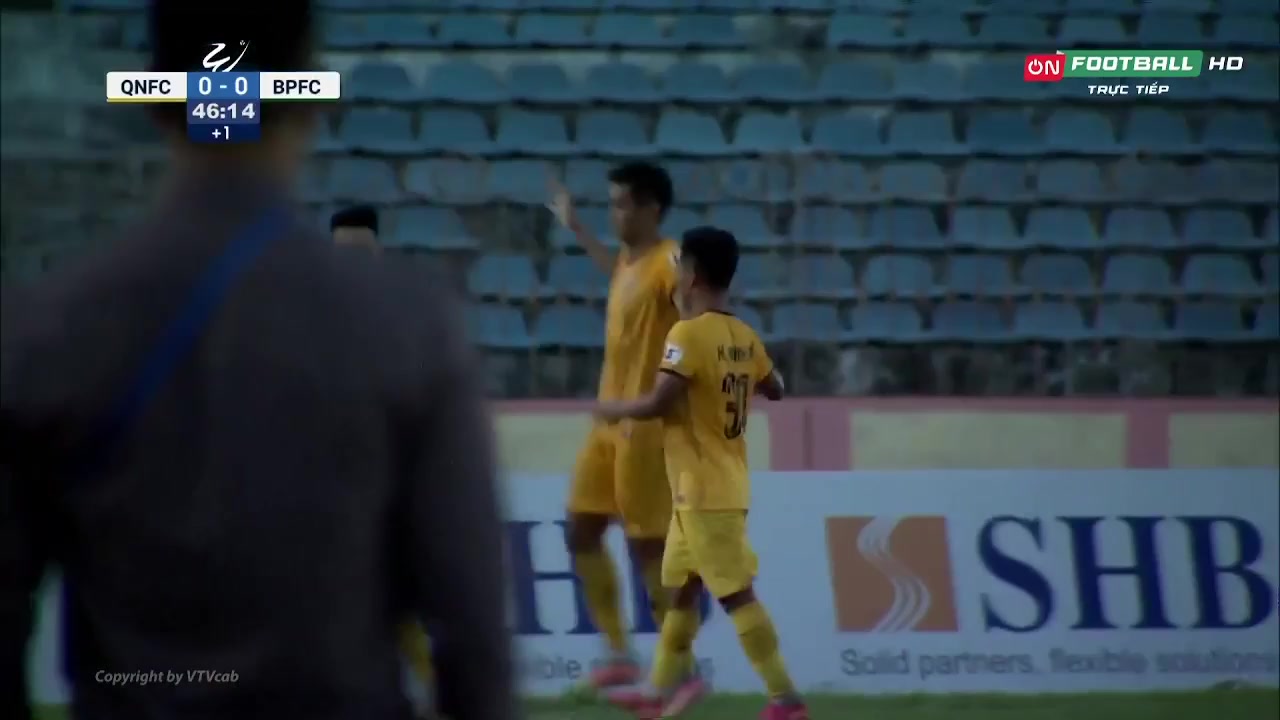 1248 Quang Nam Vs Binh Phuoc 45+ skor gol , skor 1:0