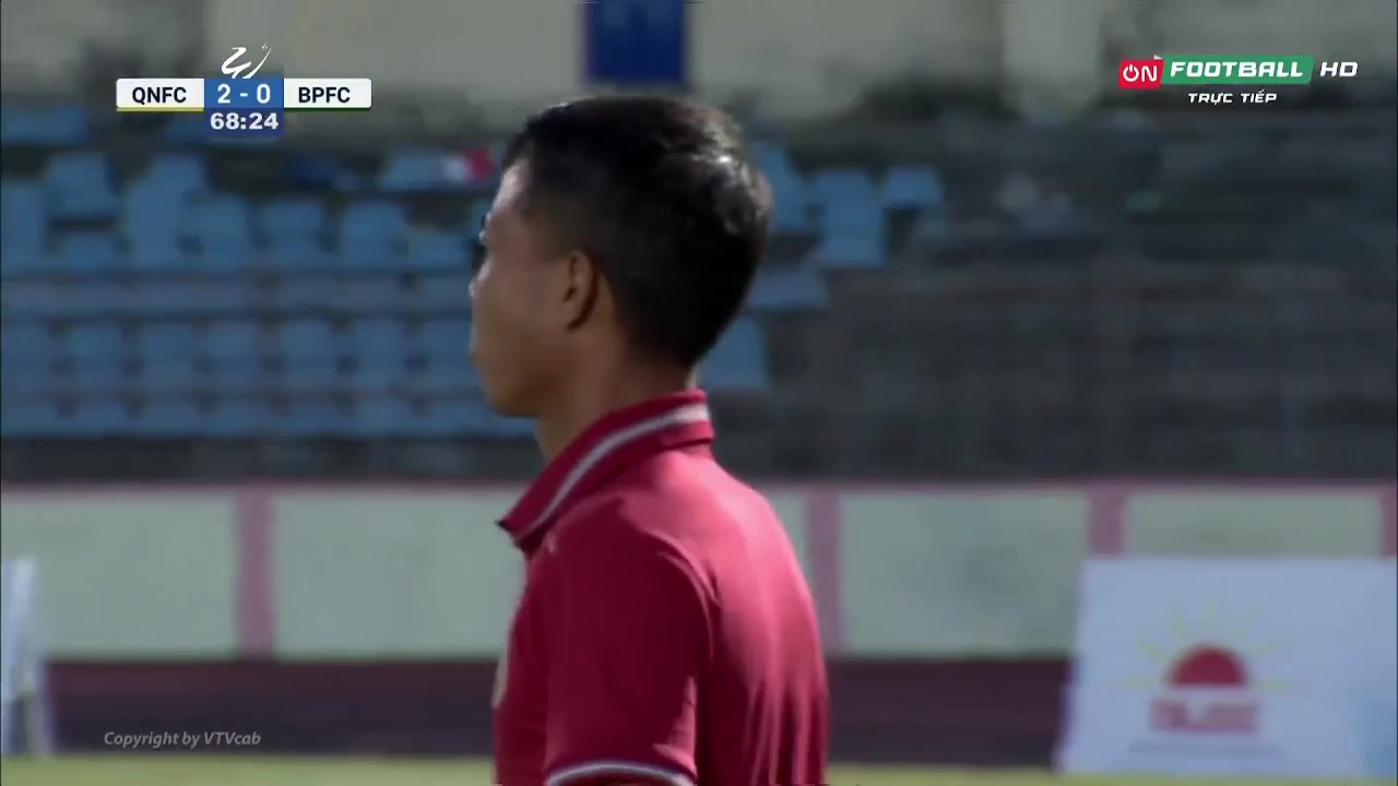 1248 Quang Nam Vs Binh Phuoc 69 skor gol , skor 2:0